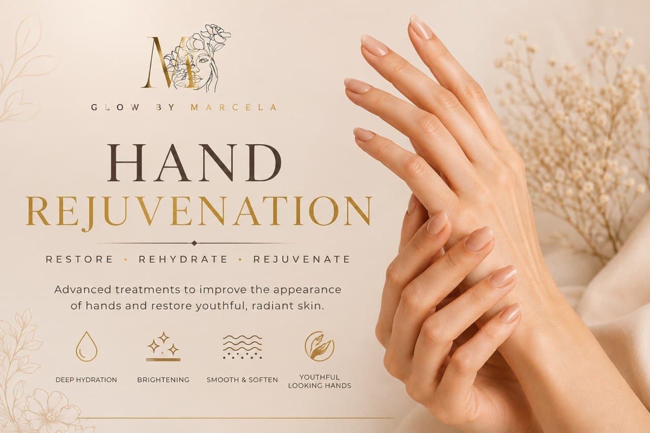 Hand Rejuvenation treatment at Glow by Marcela